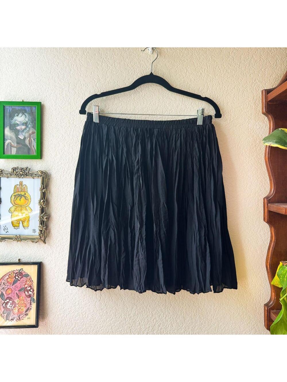 Vintage Y2K Flowy Whimsygoth Grunge Goth Mini Skirt